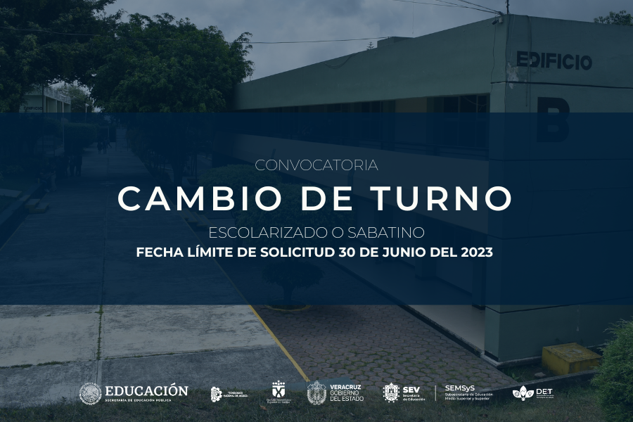 Convocatoria de Cambio de Turno 2023